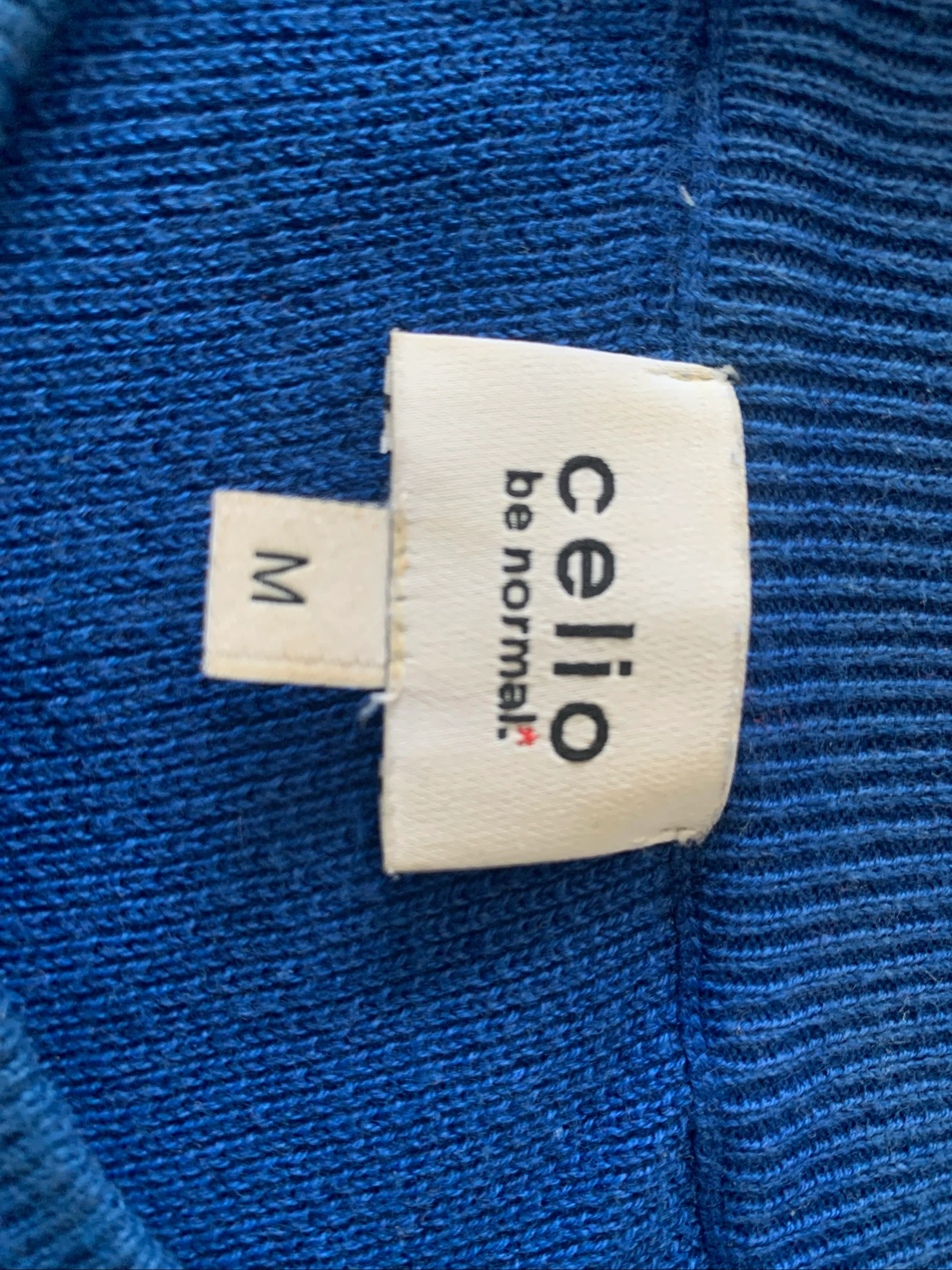 Pull homme Celio bleu électrique – Taille M – Excellent état